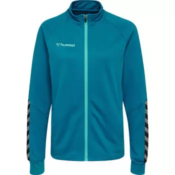 Женская куртка Hmlauthentic с молнией из полиэстера HUMMEL, Берлинский синий