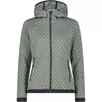 Женская куртка-худи CMP, зеленый