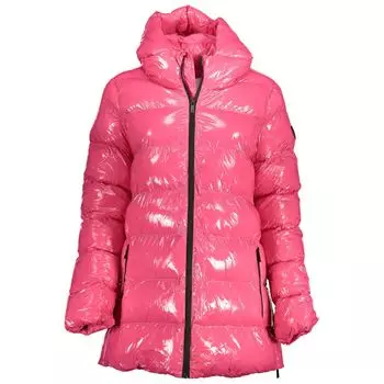 Женская куртка из розового полиэстера U.S. Polo Assn., розовый