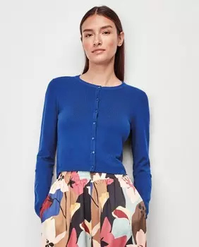 Женская куртка из трикотажной ткани. Gisela, синий