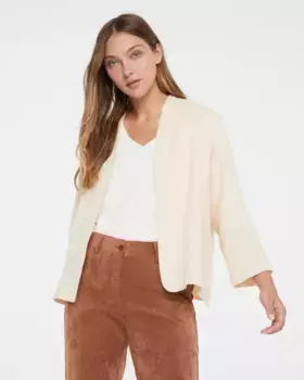 Женская куртка-кимоно с длинным рукавом Paz Torras, бежевый