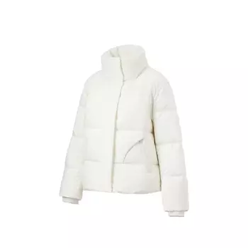 Женская куртка LiNing Fitness Series цвета шампанского, Champagne White