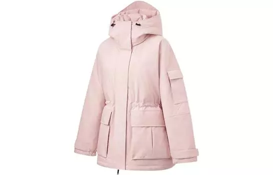 Женская куртка LiNing Fondue Down Series Light Crimson Pink
