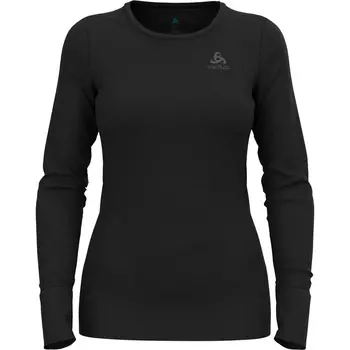 Женская куртка Merino 200 с длинным рукавом Odlo, черный
