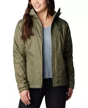Женская куртка на подкладке из шерпы, XS-3X Columbia, зеленый