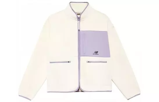 Женская куртка New Balance, цвет White/Purple