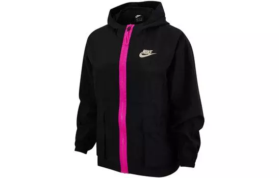 Женская куртка Nike, цвет Black/black/flame powder