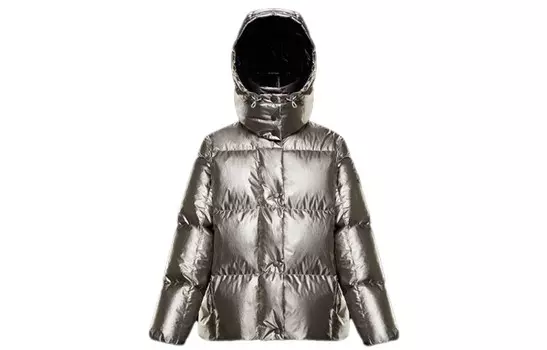 Женская куртка Parana Series Down, серебряный Moncler, серебряный