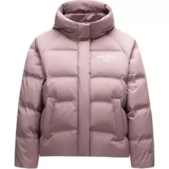 Женская куртка-пуховик Anta Life Collection, прочная, розовая