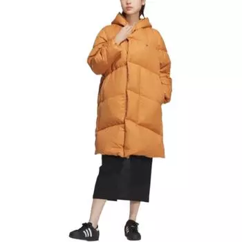 Женская куртка-пуховик Clover Series Outfit FW24, цвет «медь» Adidas Originals, Technology Copper