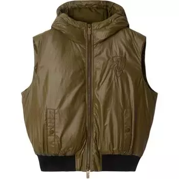 Женская куртка-пуховик FW24 Burberry, оливковый