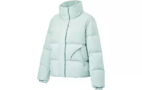 Женская куртка-пуховик LiNing Fitness Series FW23 Stone Gray, Stone Gray