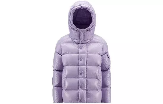 Женская куртка-пуховик Maya Series лавандового цвета Moncler, цвет Lavender