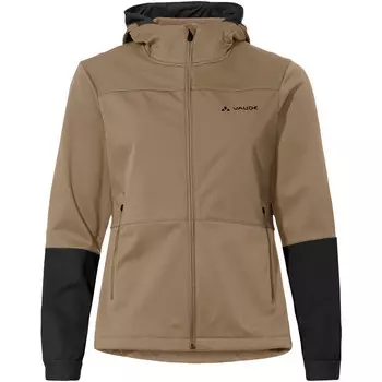 Женская куртка Qimsa Hoodie Softshell Vaude, бежевый