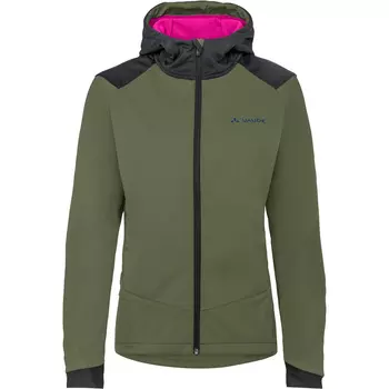 Женская куртка Qimsa из софтшелла Vaude, оливковый