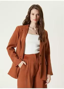 Женская куртка Regular Fit карамельного цвета 1090843 Network