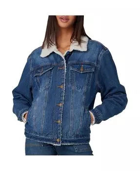 Женская куртка RIVER-DSB Trucker Lola Jeans, синий