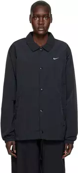 Женская куртка-рубашка Nike Sportswear Authentics Coaches, черный