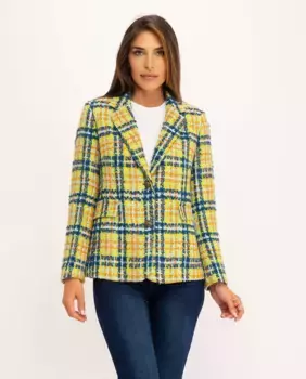 Женская куртка с декоративным кошельком в карманах Fsh, мультиколор