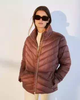 Женская куртка с драгоценными камнями Woman El Corte Ingls, темно-розовый