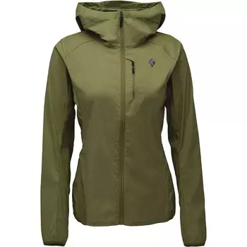 Женская куртка с капюшоном Alpine Start Black Diamond, зеленый
