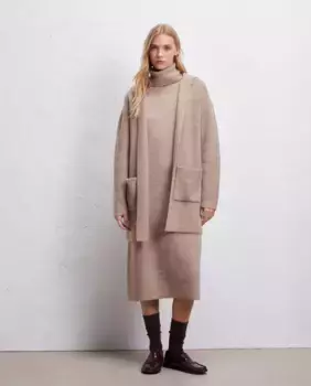 Женская куртка с капюшоном английской строчки Easy Wear, цвет Topo