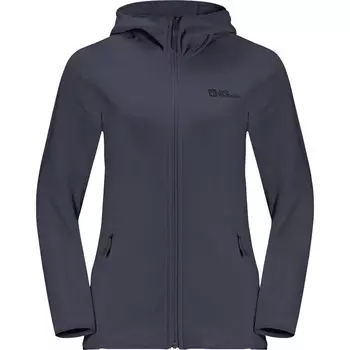 Женская куртка с капюшоном Baiselberg Jack Wolfskin, серый