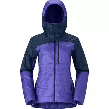 Женская куртка с капюшоном Falketind Thermo40 Norrona, синий