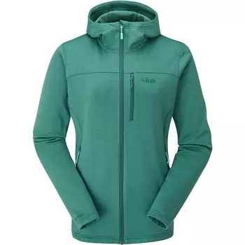 Женская куртка с капюшоном Graviton Rab, зеленый