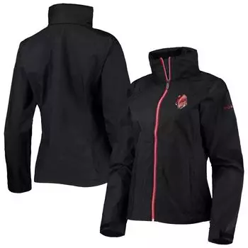 Женская куртка с капюшоном и молнией во всю длину Columbia Arkansas Razorbacks Switchback Black