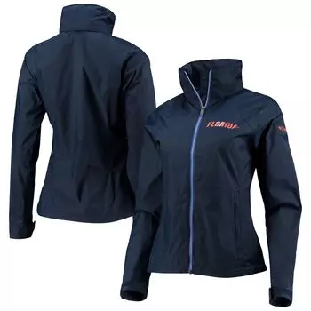 Женская куртка с капюшоном и молнией во всю длину Columbia Navy Florida Gators Switchback