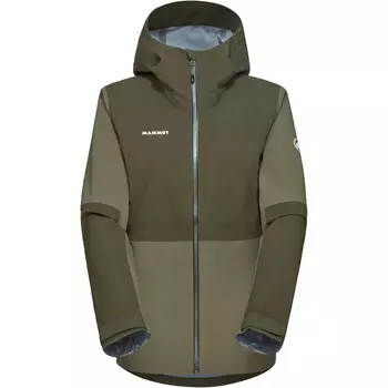 Женская куртка с капюшоном Linard Guide HS Mammut, оливковый