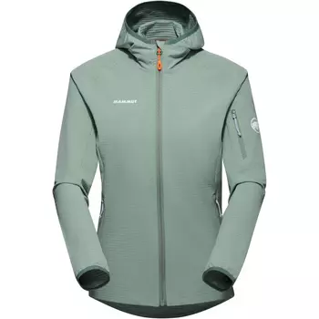 Женская куртка с капюшоном Madris Light Ml Mammut, зеленый