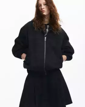 Женская куртка с капюшоном от M Christian Lacroix Desigual, черный