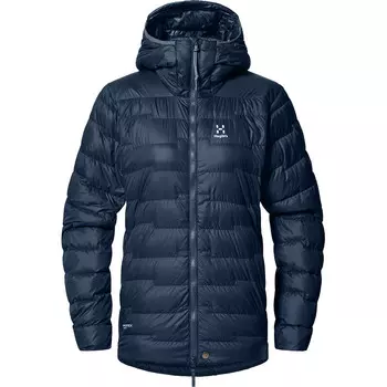 Женская куртка с капюшоном Roc Flash Down Haglfs, синий