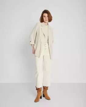 Женская куртка с короткими французскими рукавами Trucco, бежевый