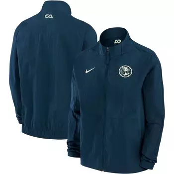 Женская куртка с молнией во всю длину Nike Navy Club America Anthem Nike