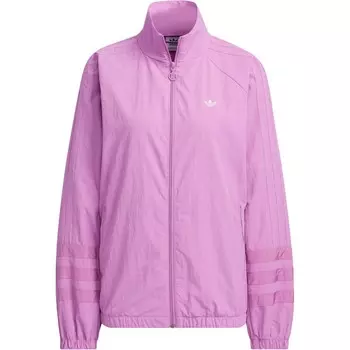 Женская куртка с оборками, цвет фиолетовый Adidas Originals
