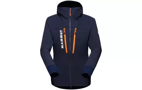Женская куртка серии Aenergy MAMMUT, Deep Ice Blue-Deep Sea Blue Multicolor