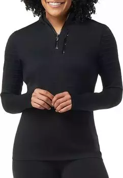 Женская куртка Smartwool Intraknit Merino Tech на молнии , черный