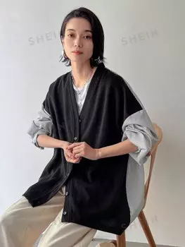 Женская куртка, стандартные рукава, контрастные полоски Friful, черный