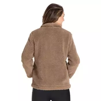 Женская куртка в клетку из искусственной шерпы Fleet Street, смешанная техника Fleet Street