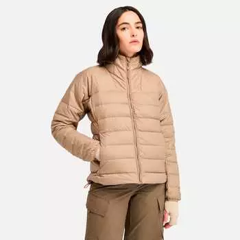 Женская легкая куртка Bear Head из переработанного пуха Timberland, серо-коричневый
