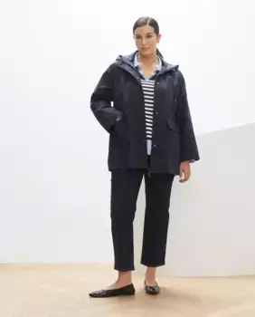 Женская легкая парка с капюшоном Couchel, темно-синий