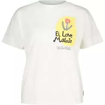 Женская ЛенцерхорнМ Футболка Maloja, белый