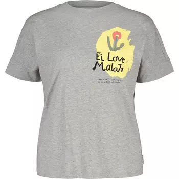 Женская ЛенцерхорнМ Футболка Maloja, серый