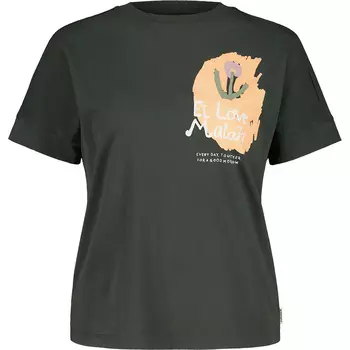 Женская ЛенцерхорнМ Футболка Maloja, зеленый