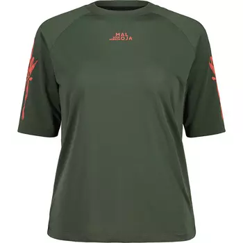 Женская ЛуарыМ Мульти футболка Maloja, зеленый