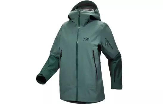 Женская лыжная куртка Arcteryx, зеленый