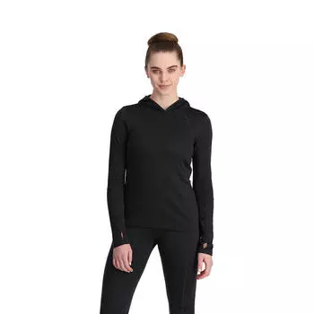 Женская лыжная толстовка – CHARGER HOODIE SPYDER, цвет negro